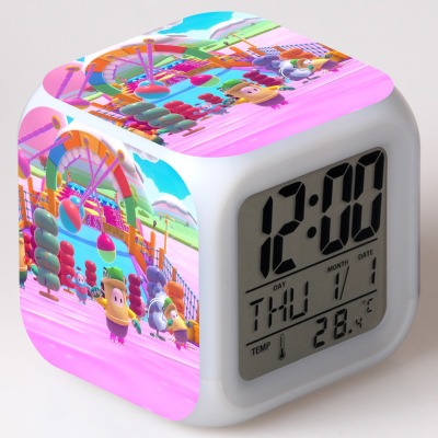 Fall Guys 7 Colors Change Digital Alarm LED Clock - Image 20