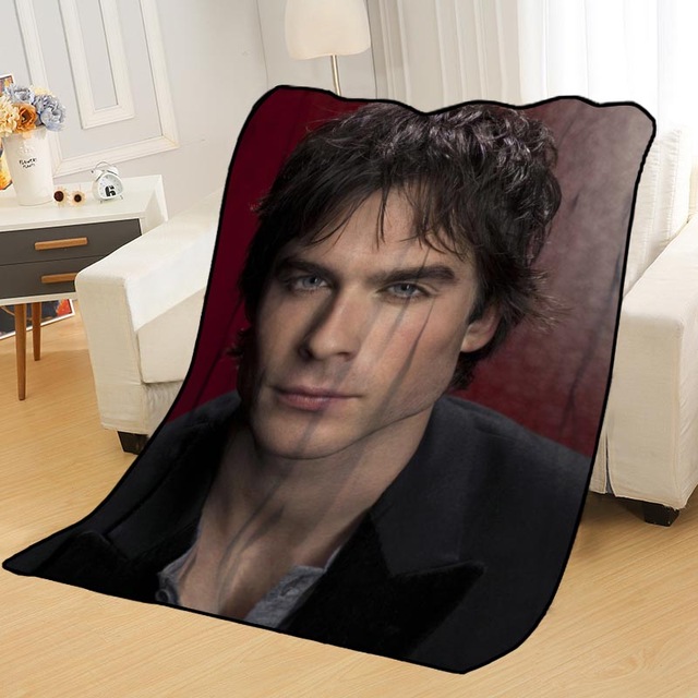 Ian Somerhalder Blankets Printing Soft Nap Blanket On Home/Sofa/Office Portable Travel Cover Blanket - Image 8