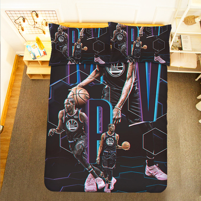 Kevin Durant Comfortable Bedding Three-Piece Soft and Breathable Duvet Cover - Image 22