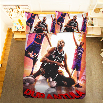 Kevin Durant Comfortable Bedding Three-Piece Soft and Breathable Duvet Cover - Image 12