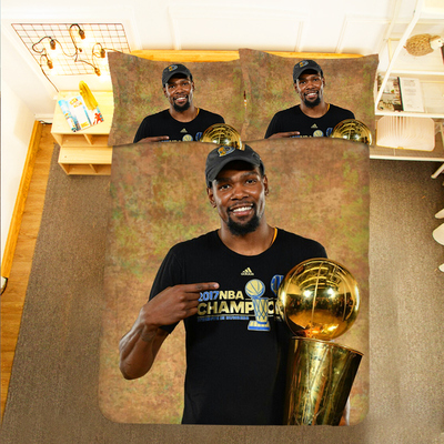 Kevin Durant Comfortable Bedding Three-Piece Soft and Breathable Duvet Cover - Image 16