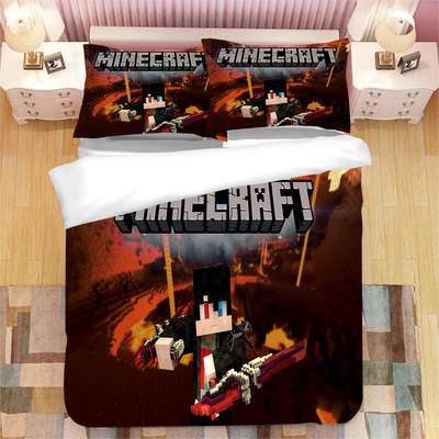 Creeper Comfortable Bedding Three-Piece Soft and Breathable Duvet Cover - Image 5