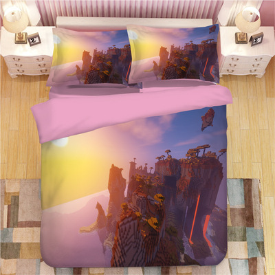 Creeper Comfortable Bedding Three-Piece Soft and Breathable Duvet Cover - Image 6