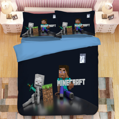 Creeper Comfortable Bedding Three-Piece Soft and Breathable Duvet Cover - Image 9