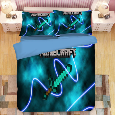 Creeper Comfortable Bedding Three-Piece Soft and Breathable Duvet Cover - Image 10