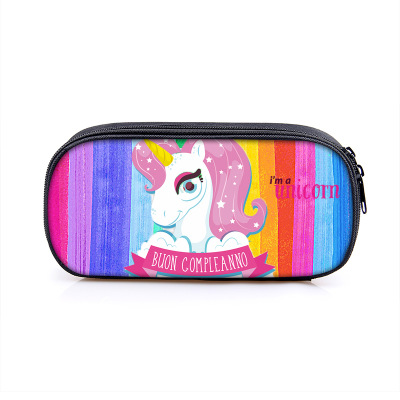 Unicorn Pen Case Student’s Large Capacity Pencil Bag - Image 6