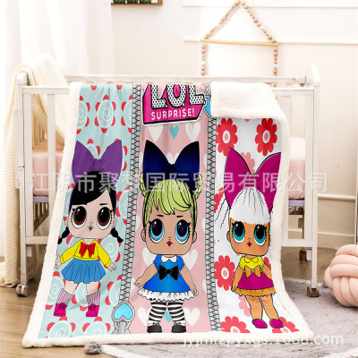 L.O.L. SURPRISE! Square Blanket Knee Blanket Sofa Blanket - Image 25