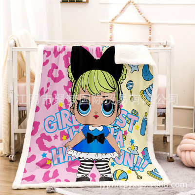 L.O.L. SURPRISE! Square Blanket Knee Blanket Sofa Blanket - Image 8