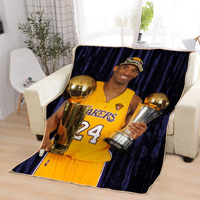 Kobe Bryant Blankets Printing Soft Nap Blanket On Home/Sofa/Office Portable Travel Cover Blanket - Image 34