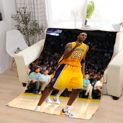 Kobe Bryant Blankets Printing Soft Nap Blanket On Home/Sofa/Office Portable Travel Cover Blanket - Image 3