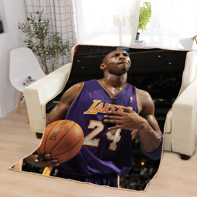 Kobe Bryant Blankets Printing Soft Nap Blanket On Home/Sofa/Office Portable Travel Cover Blanket - Image 6