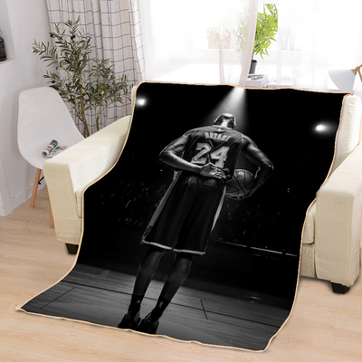 Kobe Bryant Blankets Printing Soft Nap Blanket On Home/Sofa/Office Portable Travel Cover Blanket - Image 10