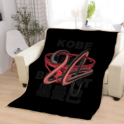 Kobe Bryant Blankets Printing Soft Nap Blanket On Home/Sofa/Office Portable Travel Cover Blanket - Image 11