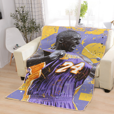 Kobe Bryant Blankets Printing Soft Nap Blanket On Home/Sofa/Office Portable Travel Cover Blanket - Image 12
