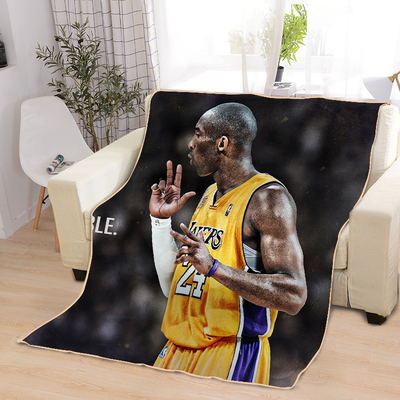 Kobe Bryant Blankets Printing Soft Nap Blanket On Home/Sofa/Office Portable Travel Cover Blanket - Image 13