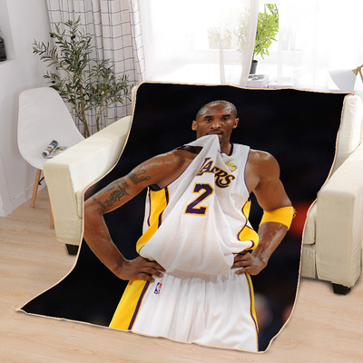 Kobe Bryant Blankets Printing Soft Nap Blanket On Home/Sofa/Office Portable Travel Cover Blanket - Image 14