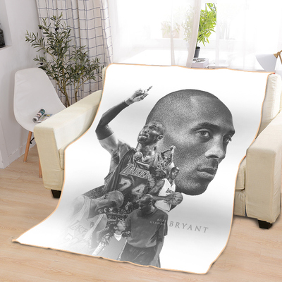 Kobe Bryant Blankets Printing Soft Nap Blanket On Home/Sofa/Office Portable Travel Cover Blanket - Image 16