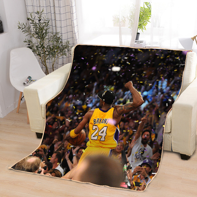 Kobe Bryant Blankets Printing Soft Nap Blanket On Home/Sofa/Office Portable Travel Cover Blanket - Image 21