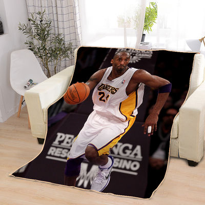 Kobe Bryant Blankets Printing Soft Nap Blanket On Home/Sofa/Office Portable Travel Cover Blanket - Image 30