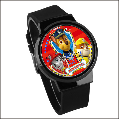 PAW Patrol Waterproof LED Touch Screen Watch Black Strap Black Dial - Image 10