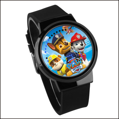 PAW Patrol Waterproof LED Touch Screen Watch Black Strap Black Dial - Image 2