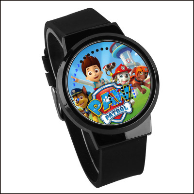 PAW Patrol Waterproof LED Touch Screen Watch Black Strap Black Dial - Image 3