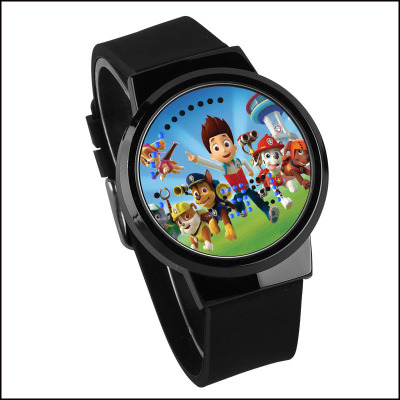 PAW Patrol Waterproof LED Touch Screen Watch Black Strap Black Dial - Image 5