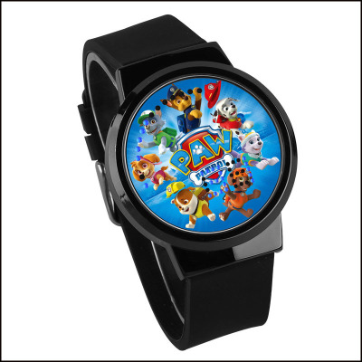 PAW Patrol Waterproof LED Touch Screen Watch Black Strap Black Dial - Image 6