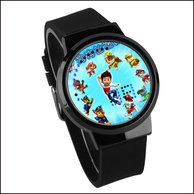 PAW Patrol Waterproof LED Touch Screen Watch Black Strap Black Dial - Image 7