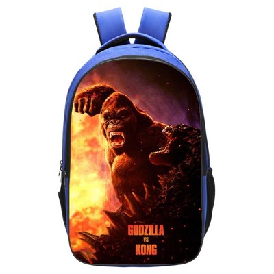 Godzilla vs Kong Backpack School Bag Blue - Image 8