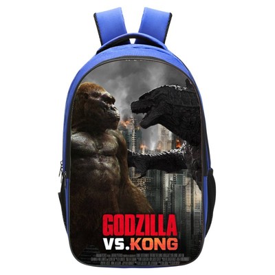 Godzilla vs Kong Backpack School Bag Blue - Image 10