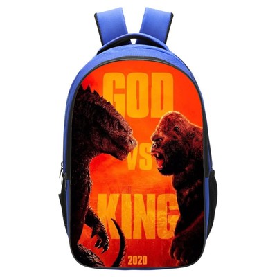 Godzilla vs Kong Backpack School Bag Blue - Image 12