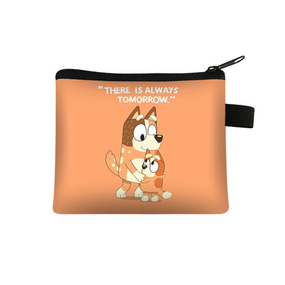 Bluey coin purse polyester card holder simple coin storage bag - Image 15