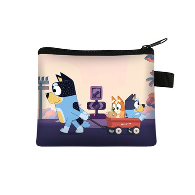 Bluey coin purse polyester card holder simple coin storage bag - Image 17