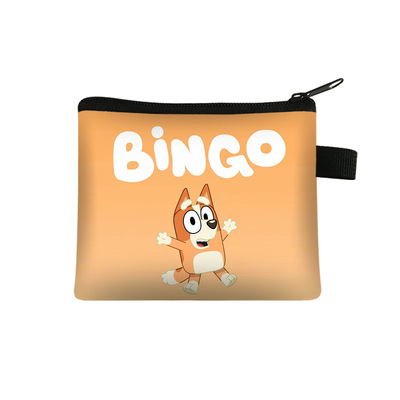 Bluey coin purse polyester card holder simple coin storage bag - Image 18