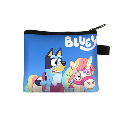 Bluey coin purse polyester card holder simple coin storage bag - Image 20