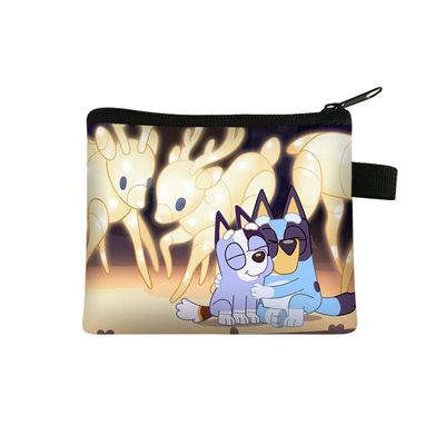 Bluey coin purse polyester card holder simple coin storage bag - Image 22