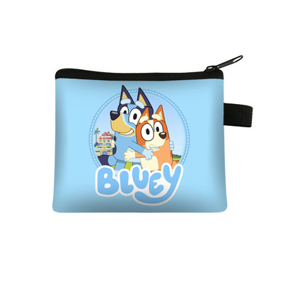 Bluey coin purse polyester card holder simple coin storage bag - Image 24