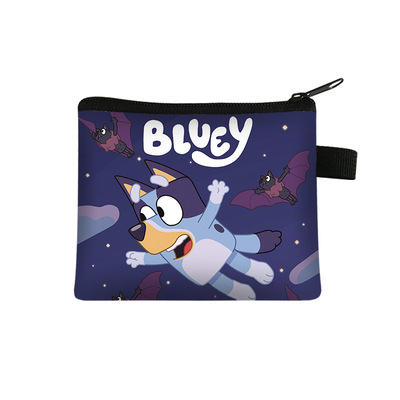 Bluey coin purse polyester card holder simple coin storage bag - Image 29
