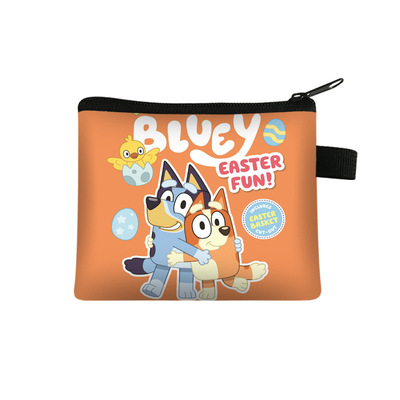Bluey coin purse polyester card holder simple coin storage bag - Image 6