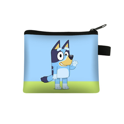 Bluey coin purse polyester card holder simple coin storage bag - Image 8