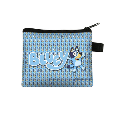 Bluey coin purse polyester card holder simple coin storage bag - Image 12