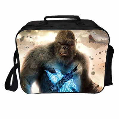 Godzilla vs Kong Cooler Bag Insulation Bag Students School Food Storage ...