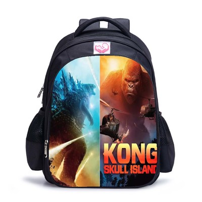 Godzilla vs Kong double-layer backpack personalized school bag - Image 27