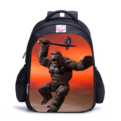 Godzilla vs Kong double-layer backpack personalized school bag - Image 21