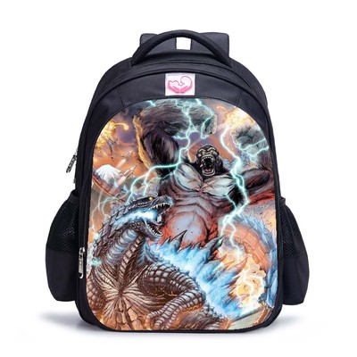 Godzilla vs Kong double-layer backpack personalized school bag - Image 23