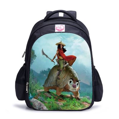 Raya and The Last Dragon double-layer backpack personalized school bag - Image 14