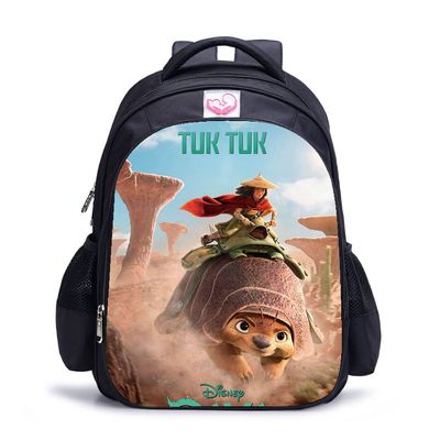 Raya and The Last Dragon double-layer backpack personalized school bag - Image 15