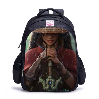 Raya and The Last Dragon double-layer backpack personalized school bag - Image 17