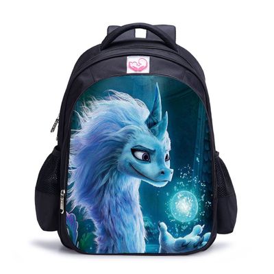 Raya and The Last Dragon double-layer backpack personalized school bag - Image 7